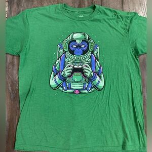 Ocean Current Vibrant Green Tee